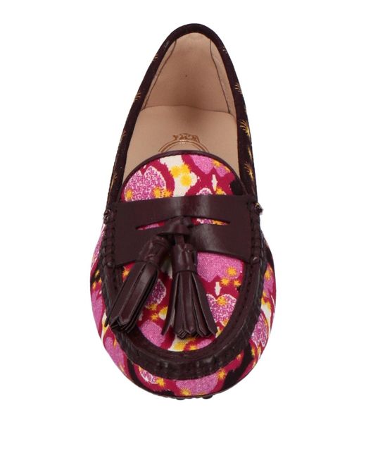 Tod's Red Loafer