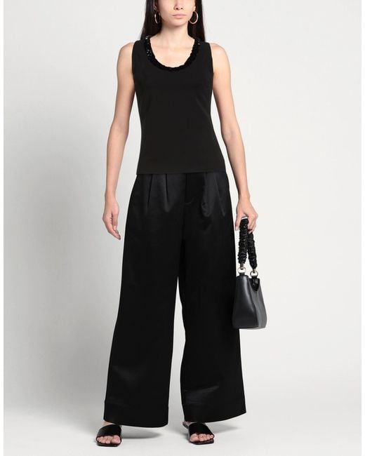 Top Jil Sander de color Black