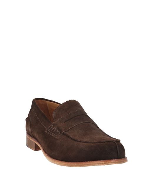 Exton Brown Loafers Leather for men