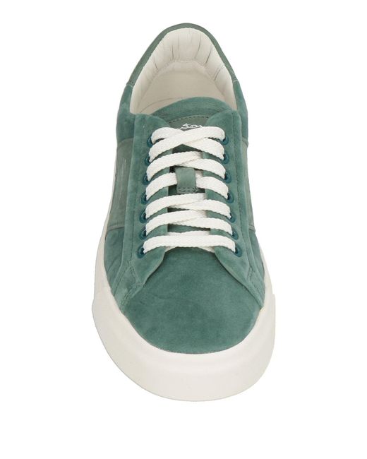 Santoni Green Sneakers