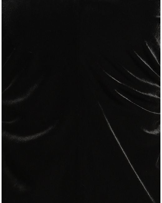 ARMANI EXCHANGE Black Midi Dress Polyester, Elastane