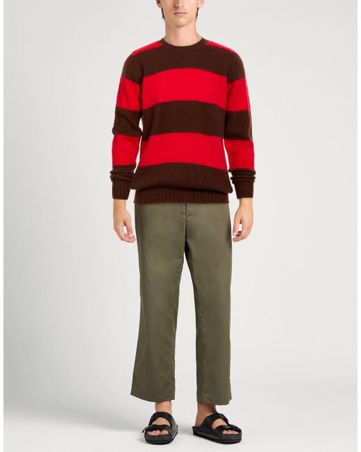 Howlin' By Morrison Red Sweater Virgin Wool for men