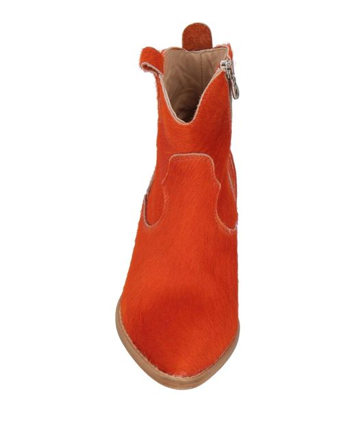 P.A.R.O.S.H. Orange Ankle Boots