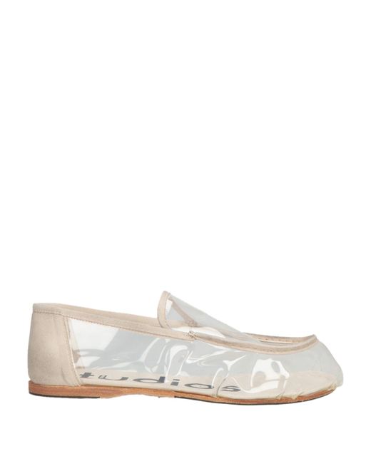 Acne White Loafers Plastic for men