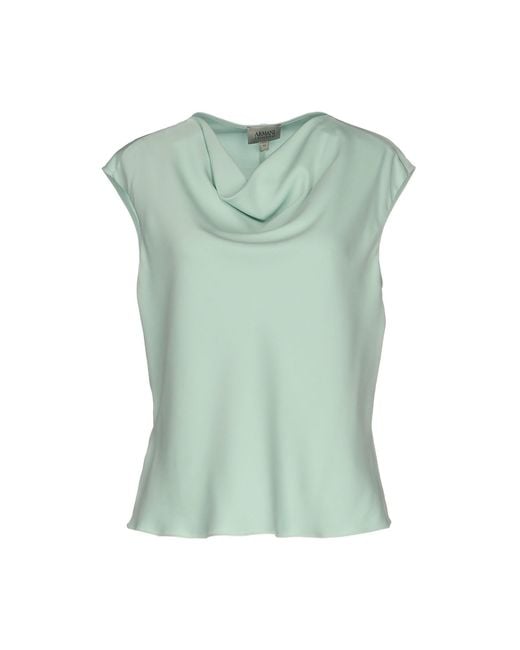Armani Collezioni Green Tops