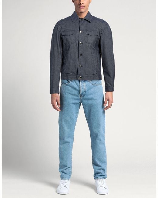 Montedoro Blue Denim Outerwear for men