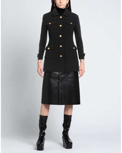 Tagliatore 0205 Black Coat Virgin Wool, Polyamide
