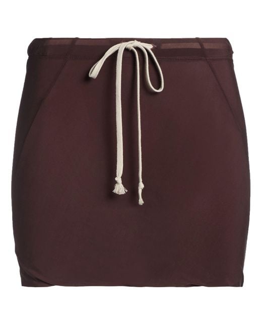 Rick Owens Brown Shorts & Bermuda Shorts