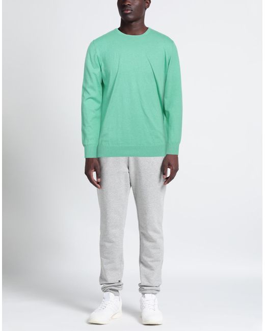 Alan Paine Green Sweater for men
