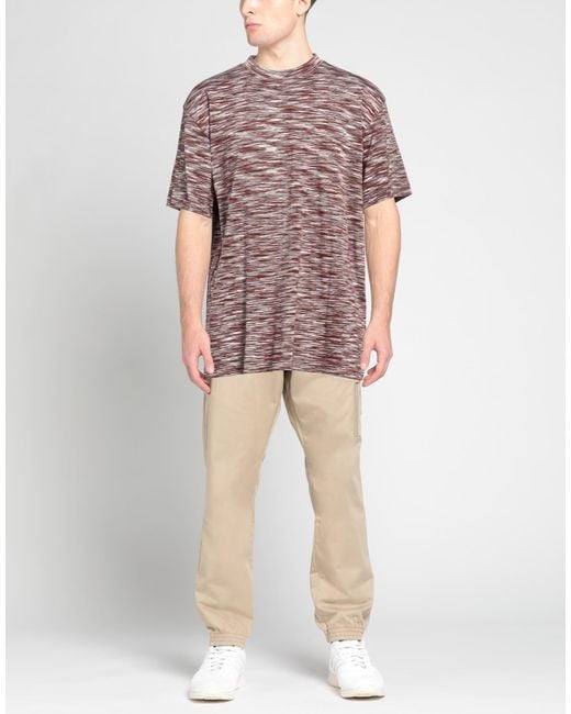 Missoni Pink Brick T-Shirt Cotton for men