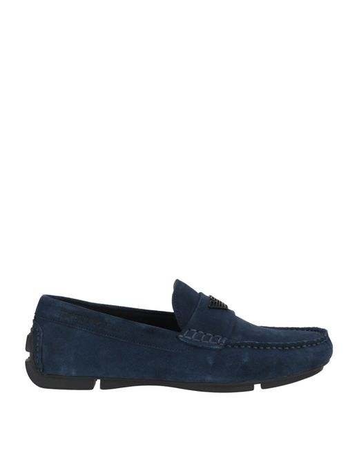 Emporio Armani Blue Loafer for men