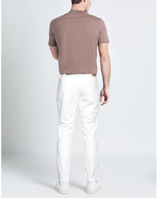 Pantalon en jean Boglioli pour homme en coloris White