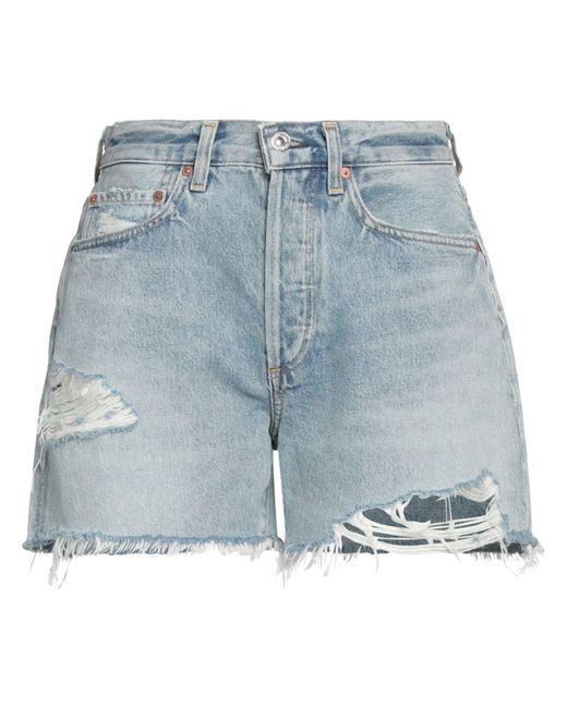 Citizens of Humanity Blue Denim Shorts