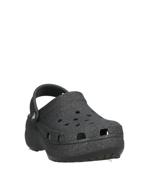 CROCSTM Gray Mules & Clogs Rubber