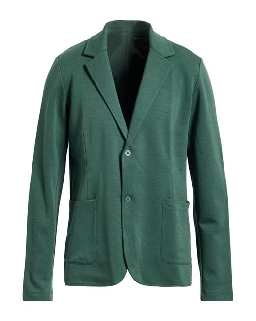Majestic Filatures Green Blazer Lyocell, Organic Cotton for men