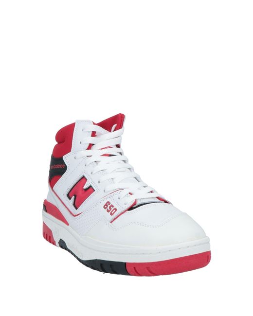 New Balance White Trainers for men