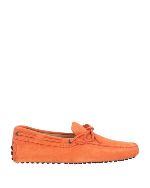 Tod's Orange Loafer for men