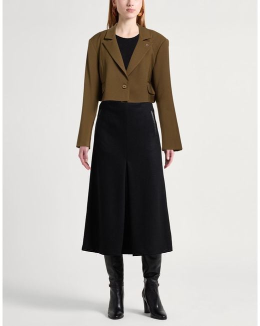 Aniye By Green Military Blazer Polyester, Elastane