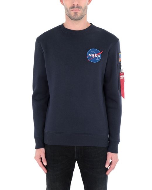 Sudadera Alpha Industries de hombre de color Blue