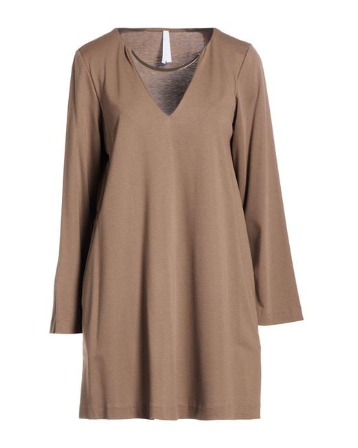 Imperial Brown Mini Dresses