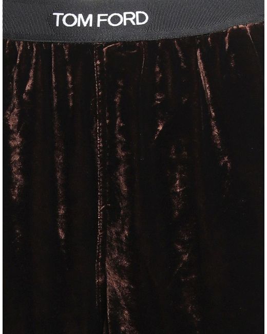 Tom Ford Black Pants Viscose, Silk, Polyester, Elastane, Polyamide
