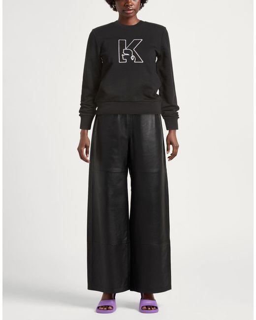 Karl Lagerfeld Black Sweatshirts