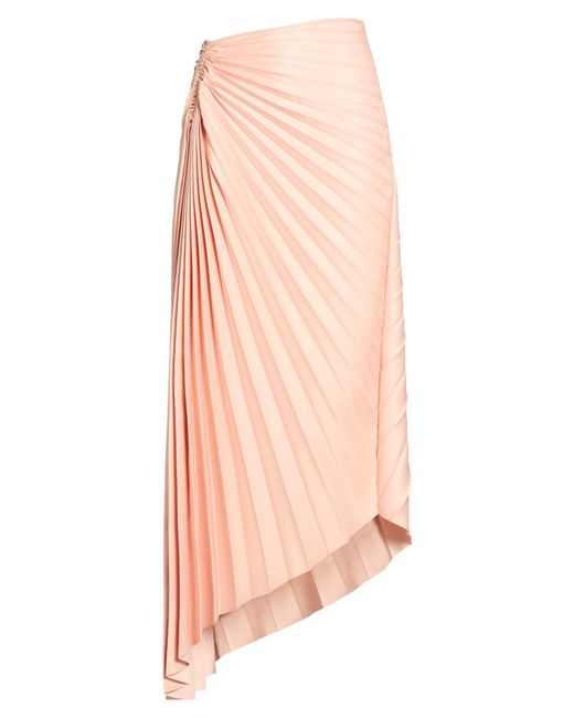 Pinko Pink Maxi Skirt Polyester