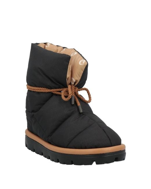 Flufié Black Ankle Boots