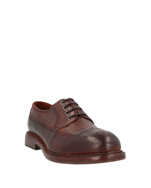 Eleventy Brown Lace-up Shoes for men
