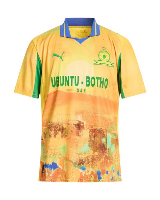 PUMA Yellow X Kidsuper Studios Polo Shirt Polyester for men