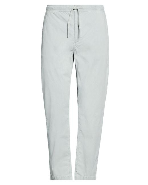 Ecoalf Gray Pants Cotton, Elastane for men
