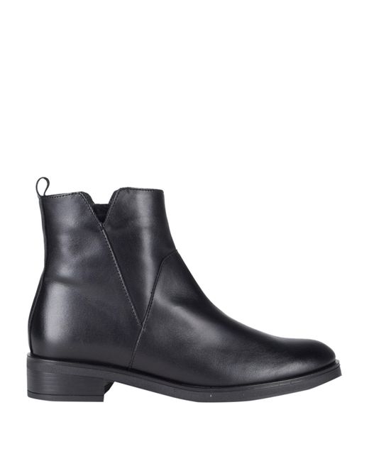 Wonders Black Ankle Boots