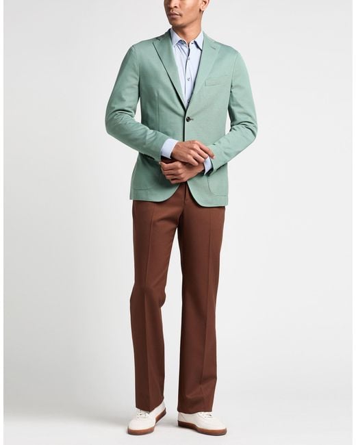 Boglioli Green Blazer for men