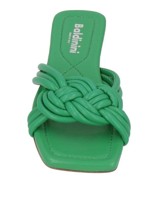 Baldinini Green Sandals
