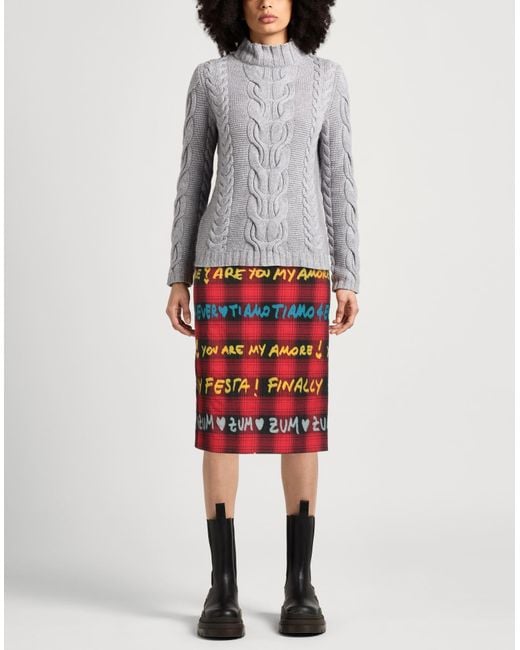 ALESSANDRO ENRIQUEZ Red Midi-Rock