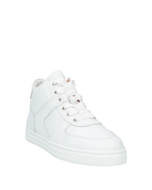 Agl Attilio Giusti Leombruni White Sneakers Leather