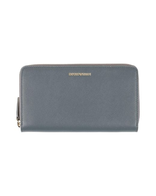Emporio Armani Gray Wallet