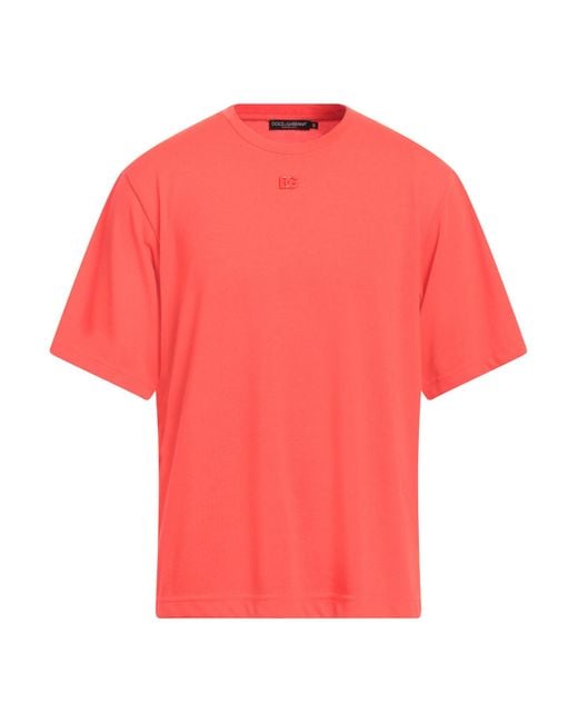 Dolce & Gabbana T-shirts in Red für Herren
