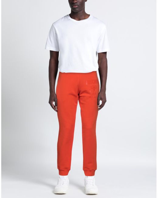 Moschino Red Pants for men