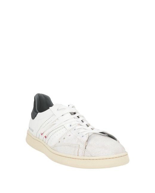 HIDNANDER White Sneakers Leather for men