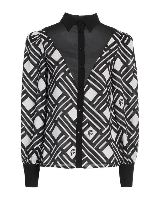Cristinaeffe Black Shirt Polyester