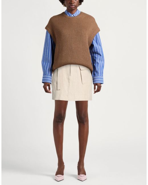 Holzweiler Natural Mini Skirts