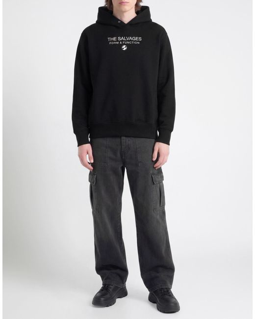 The Salvages Black Sweatshirt Cotton for men