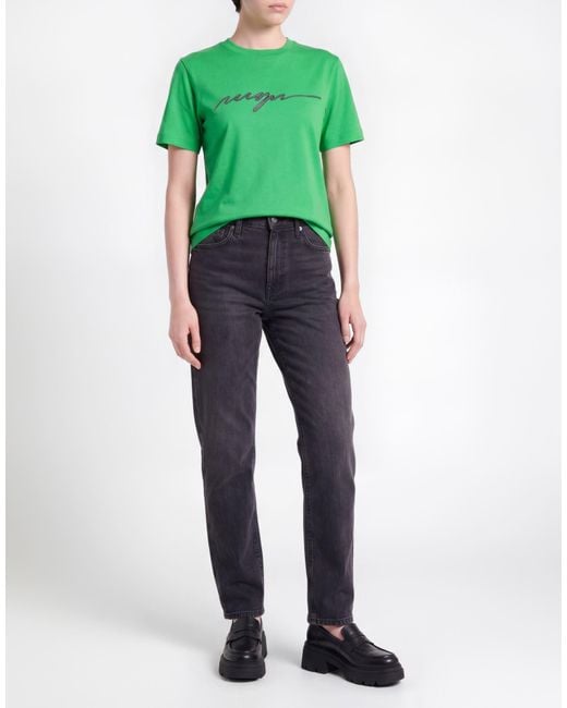MSGM Green T-Shirt