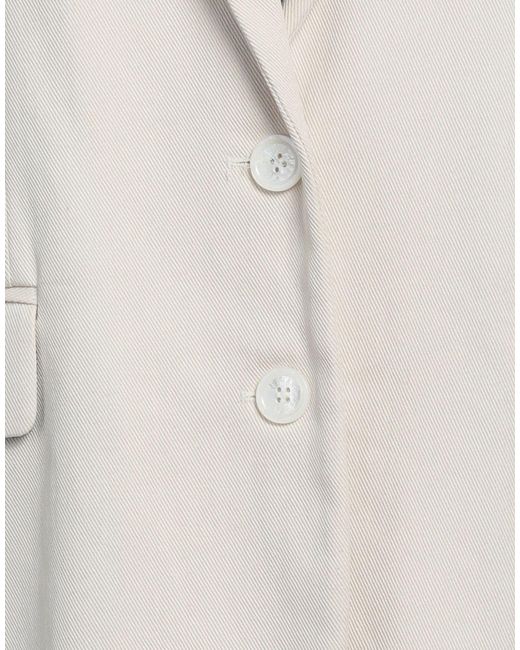 LEBRAND White Blazer Cotton, Elastane