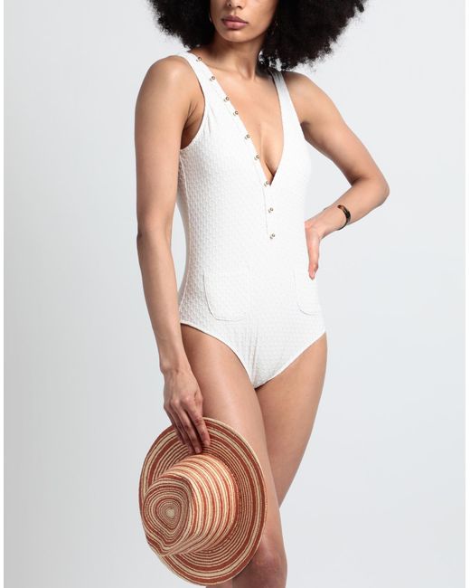 Moeva White One-piece Swimsuit