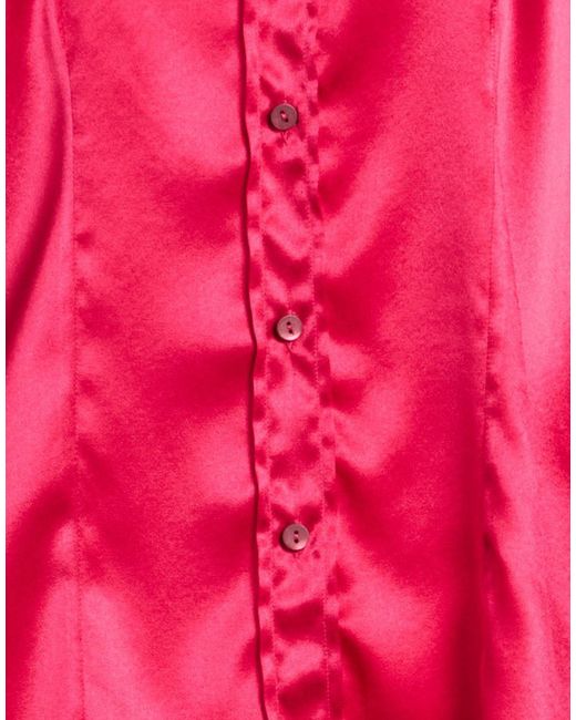 Xacus Pink Shirt Silk, Elastane