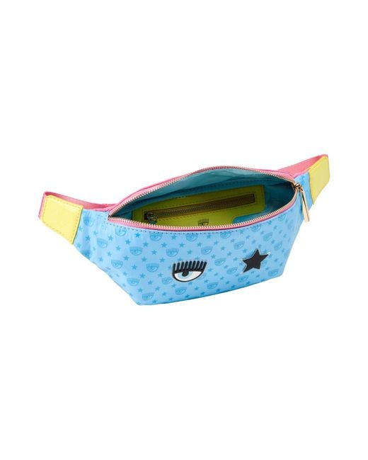 Chiara Ferragni Blue Belt Bags