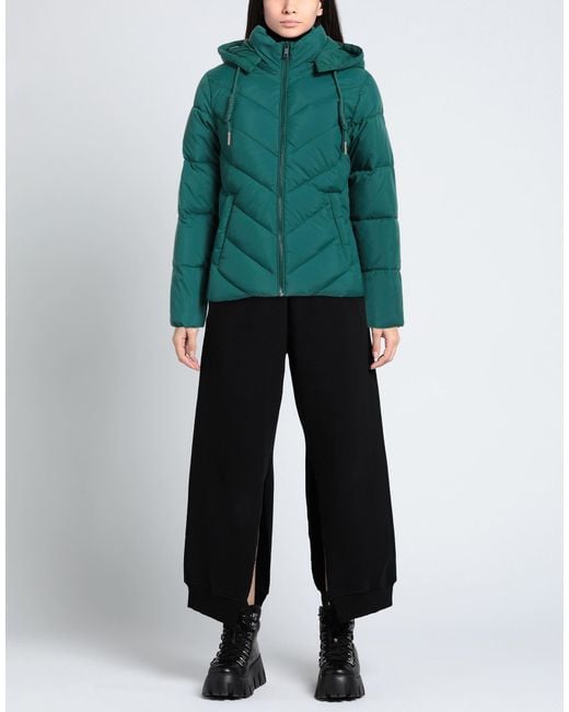 Silvian Heach Green Puffer Polyester