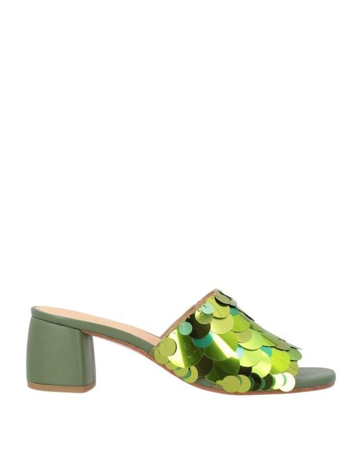 Maliparmi Green Sandals